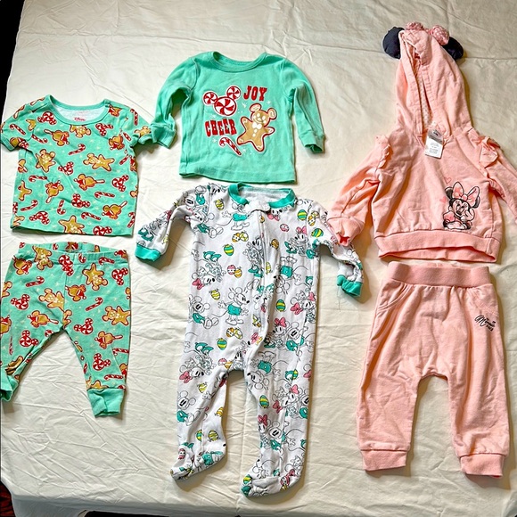 Disney Other - Disney Baby size 6-9 months  bundle. GREAT CONDITION. Includes 2 pajama sets,